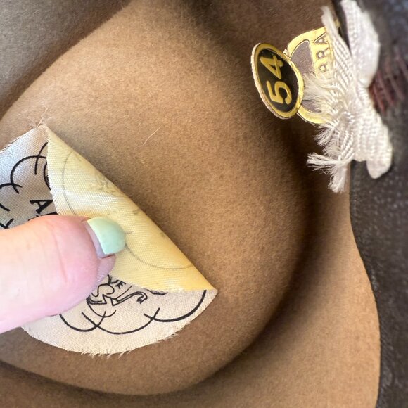 Pre-owned Akubra Fur Felt Western Hat Australia - Picture 7 of 12